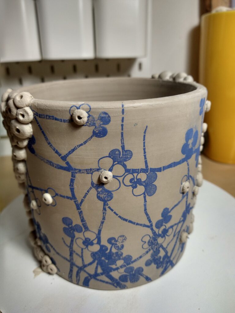 draaien pottenbakken kleiatelier cursus workshop decoreren transfers