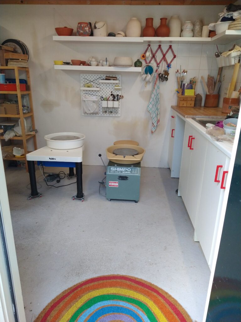 draaien pottenbakken kleiatelier cursus workshop draaischijven